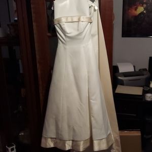 Wedding gown and accessories